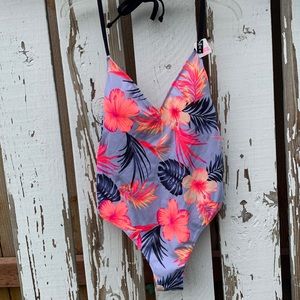 Floral one piece Victoria Secret PINK Swimsuit New